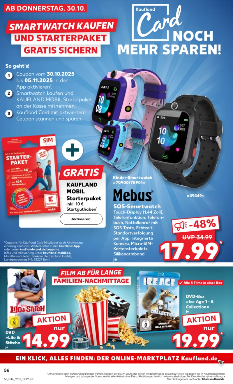 Kaufland Prospekt vom 30.10.2025, Seite 56