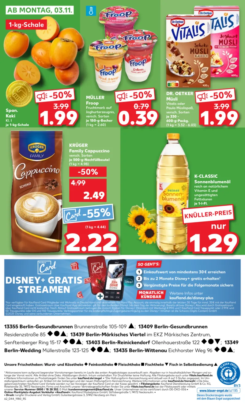 Kaufland Prospekt vom 30.10.2025, Seite 62