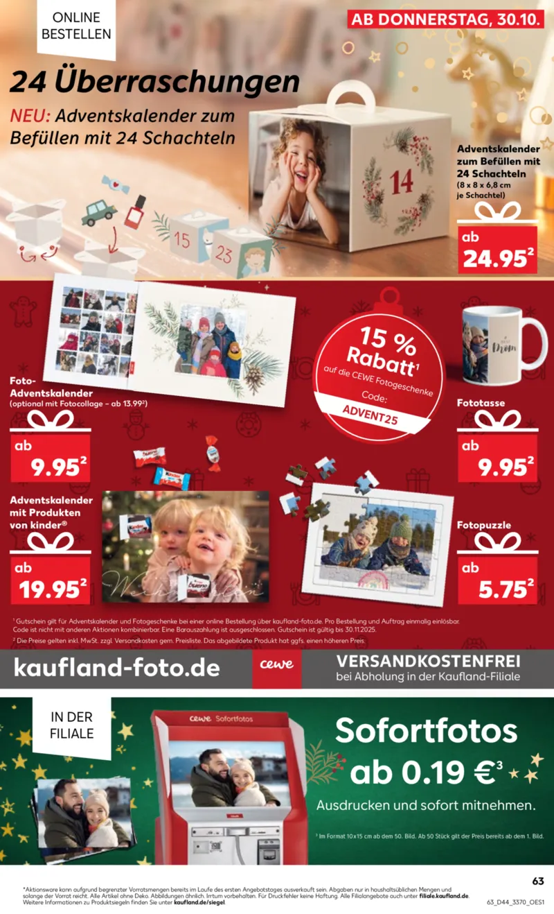 Kaufland Prospekt vom 30.10.2025, Seite 63