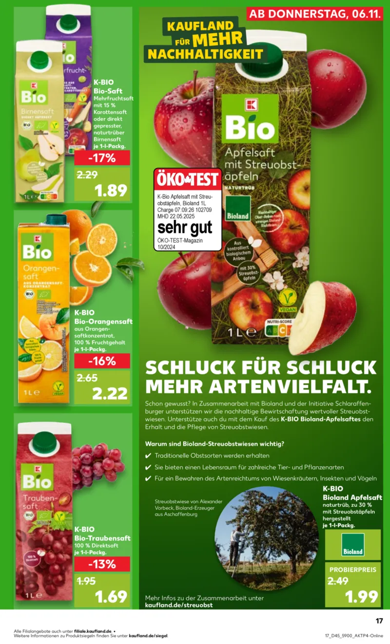 Kaufland Prospekt vom 06.11.2025, Seite 17