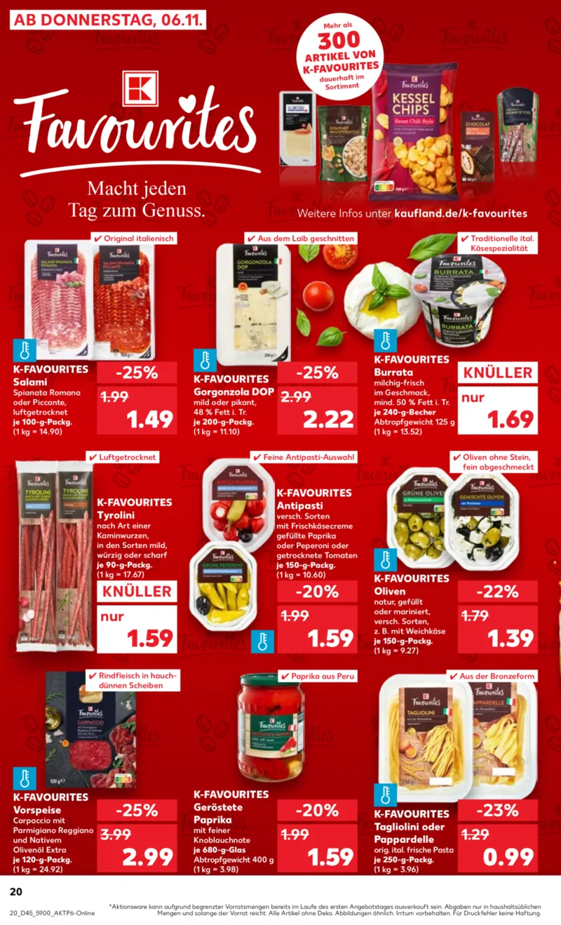 Kaufland Prospekt vom 06.11.2025, Seite 20