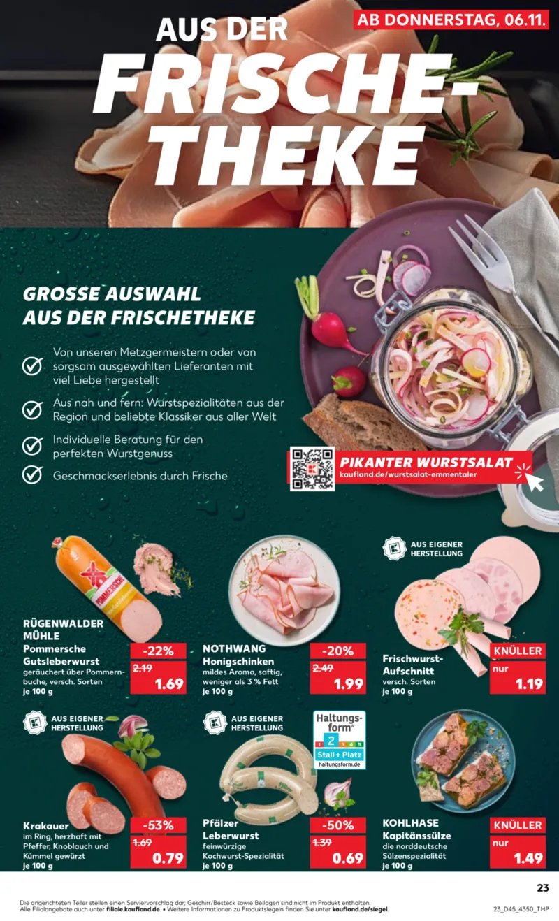 Kaufland Prospekt vom 06.11.2025, Seite 23