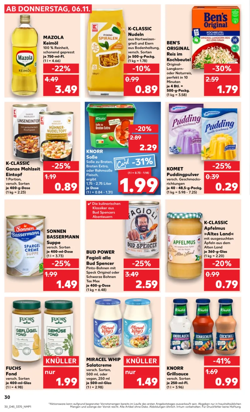 Kaufland Prospekt vom 06.11.2025, Seite 30