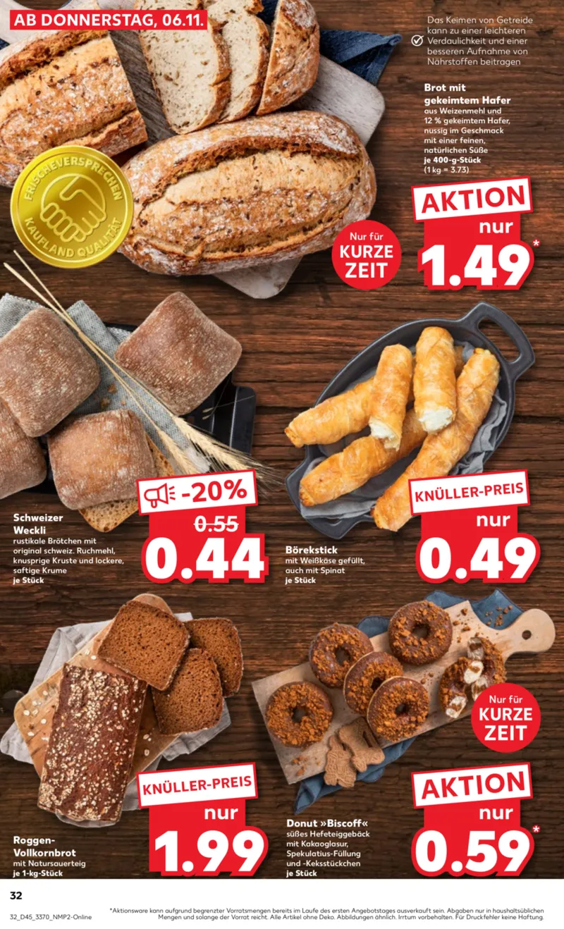 Kaufland Prospekt vom 06.11.2025, Seite 32