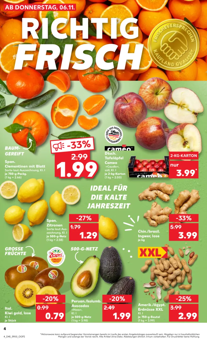 Kaufland Prospekt vom 06.11.2025, Seite 4