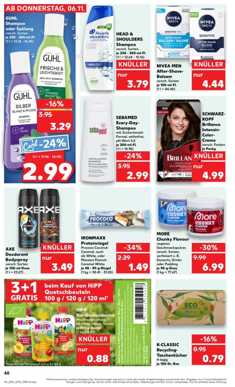 Kaufland Prospekt vom 06.11.2025, Seite 40