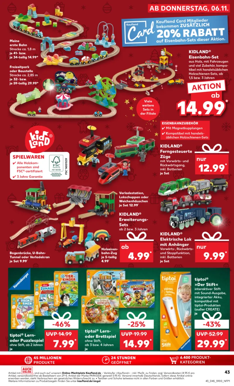 Kaufland Prospekt vom 06.11.2025, Seite 43