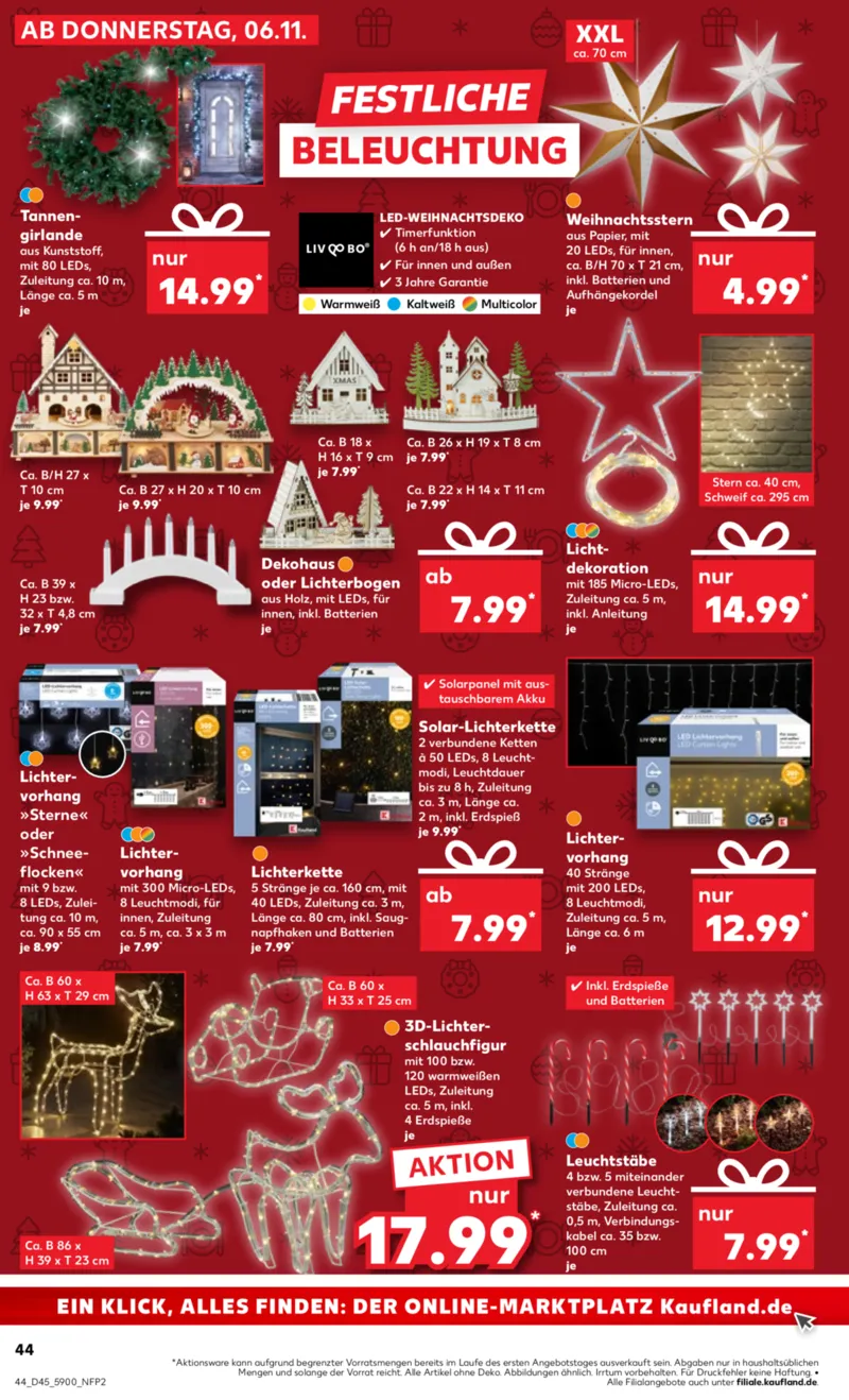Kaufland Prospekt vom 06.11.2025, Seite 44