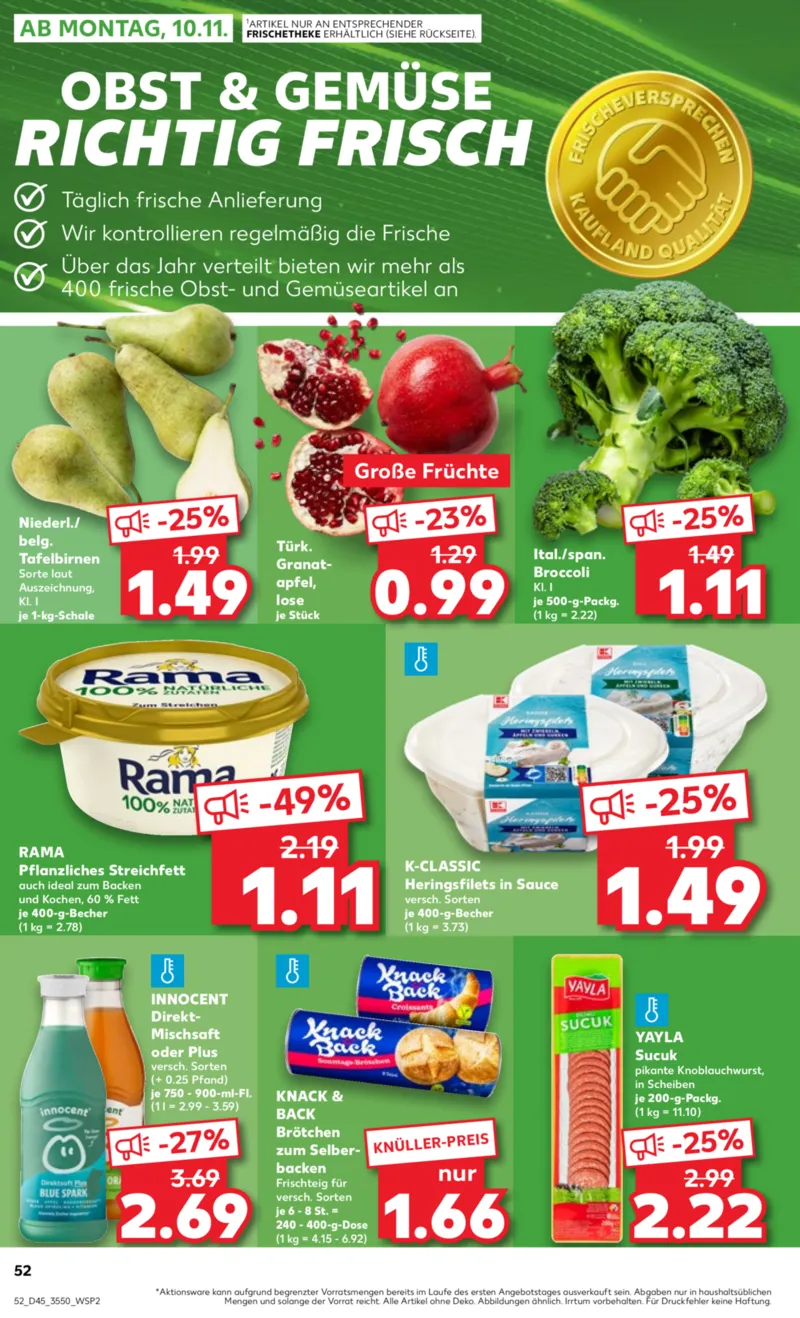 Kaufland Prospekt vom 06.11.2025, Seite 52