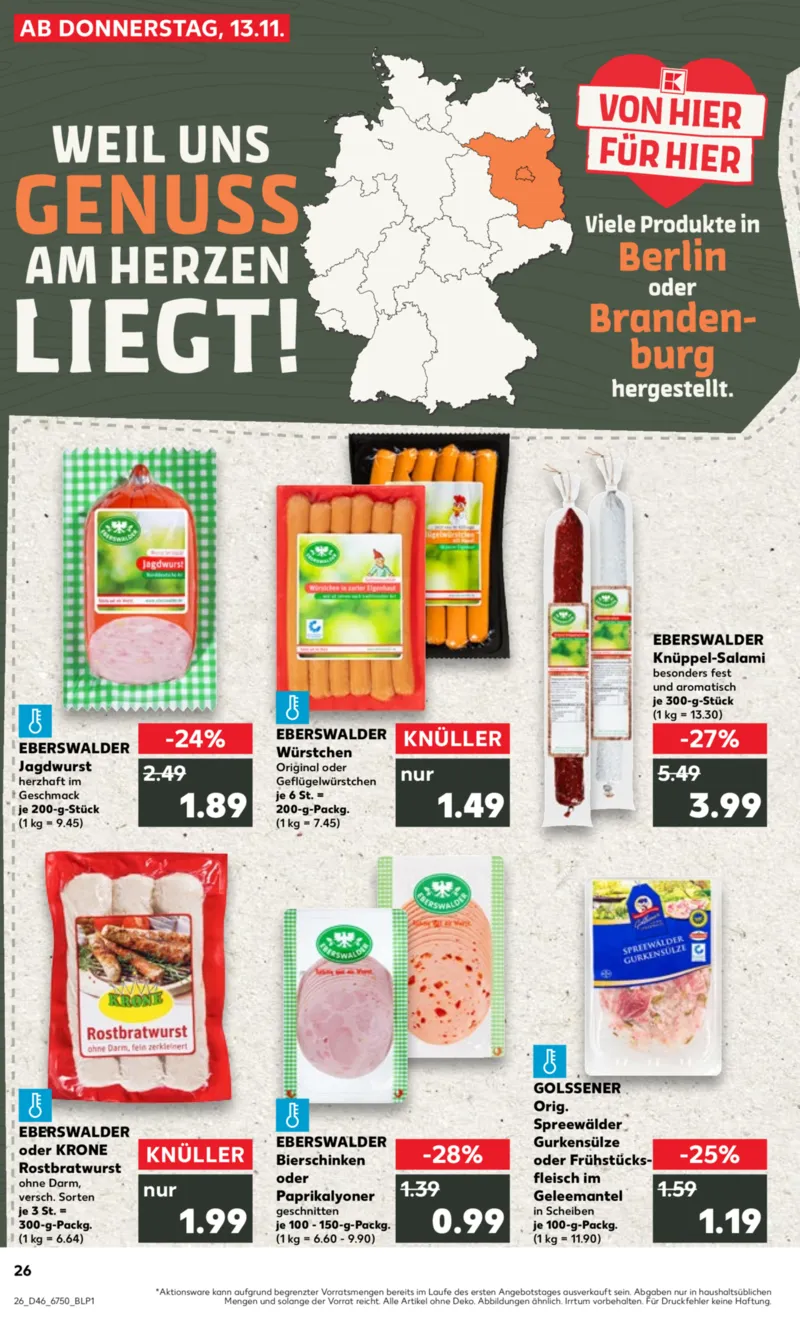 Kaufland Prospekt vom 13.11.2025, Seite 26