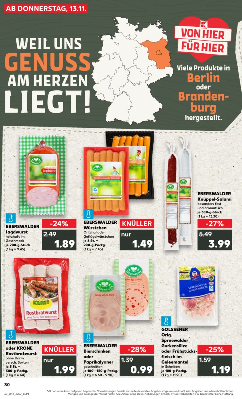 Kaufland Prospekt vom 16.11.2025, Seite 30