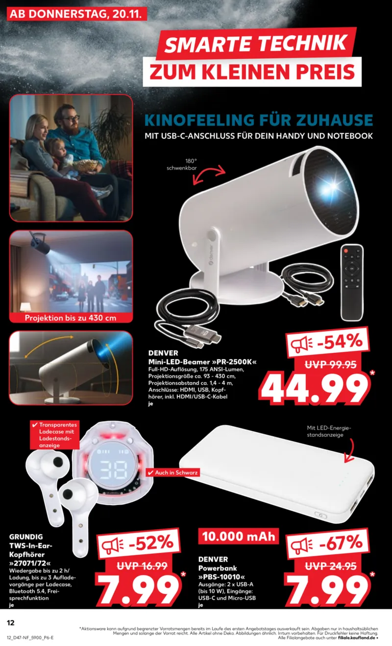 Kaufland Prospekt vom 20.11.2025, Seite 12