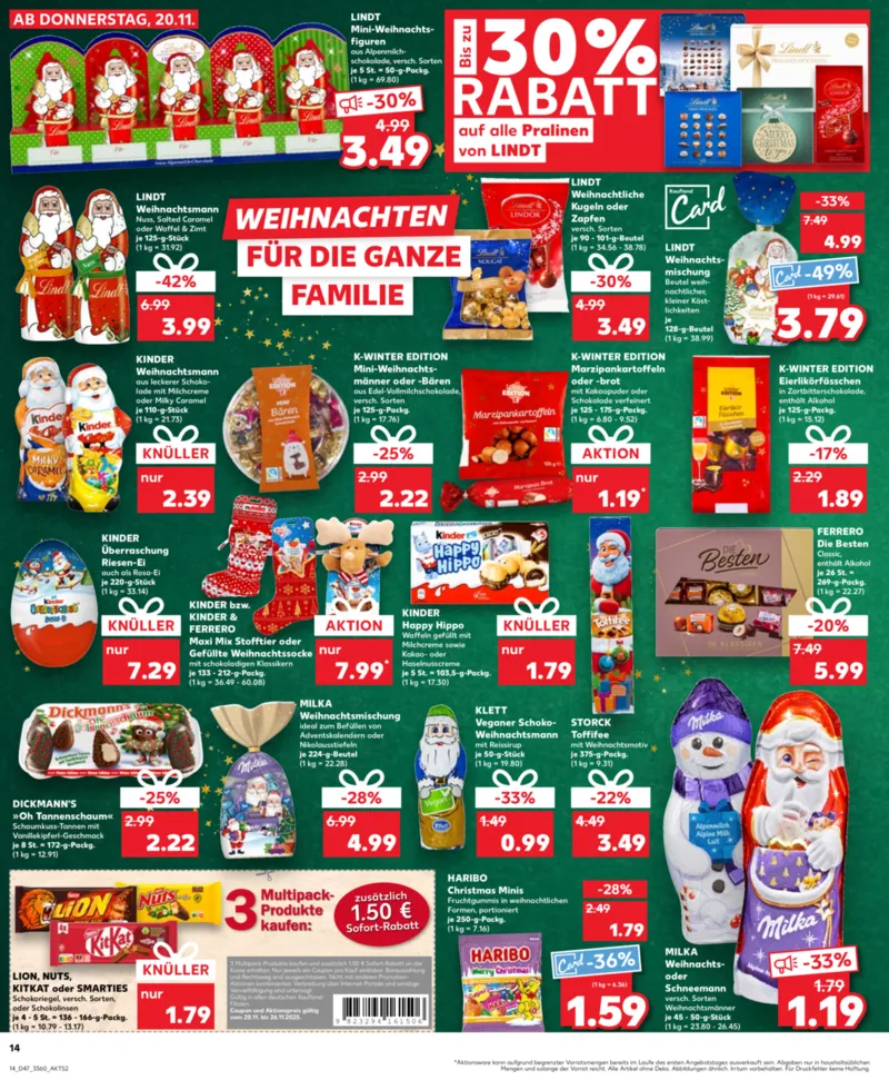 Kaufland Prospekt vom 23.11.2025, Seite 14