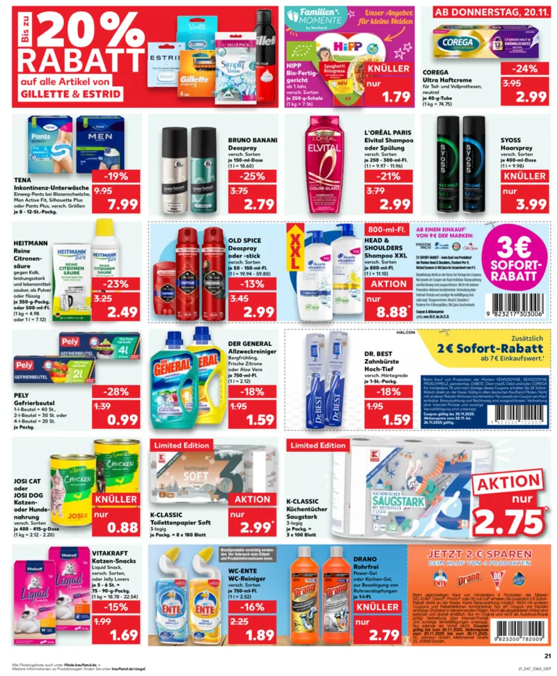 Kaufland Prospekt vom 23.11.2025, Seite 21
