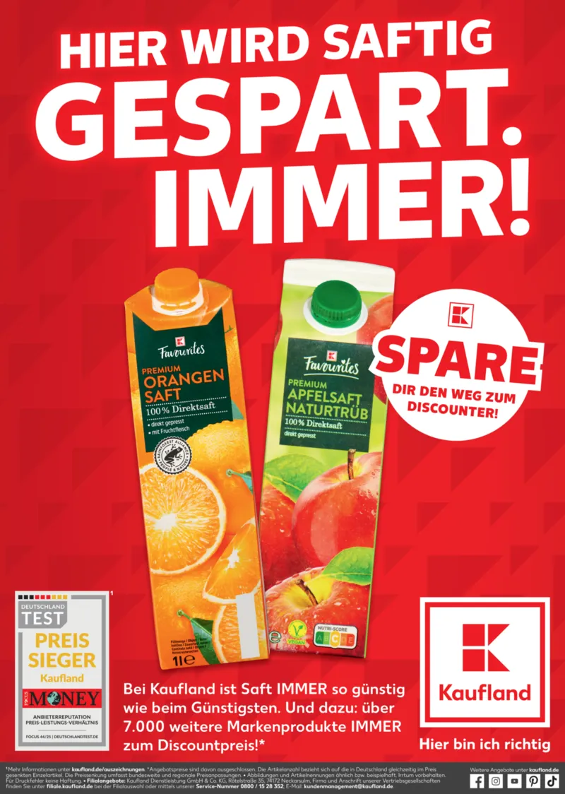 Kaufland Prospekt vom 25.11.2025, Seite 1