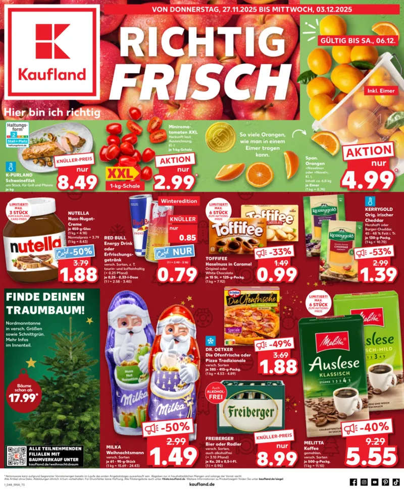 Kaufland Prospekt vom 27.11.2025, Seite 1