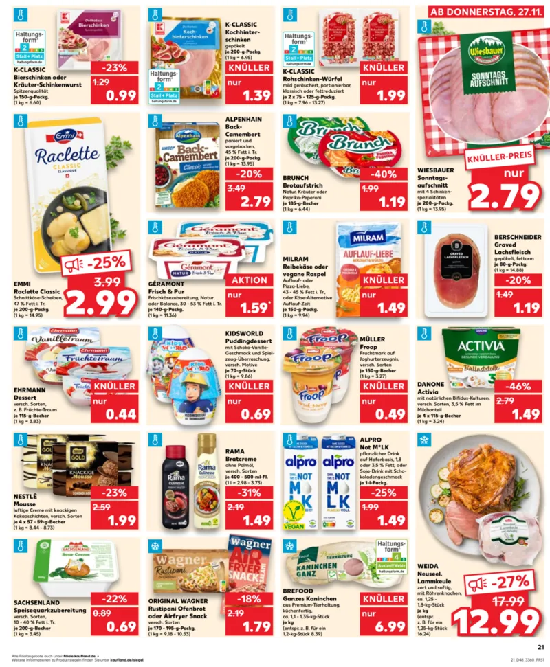 Kaufland Prospekt vom 01.12.2025, Seite 21