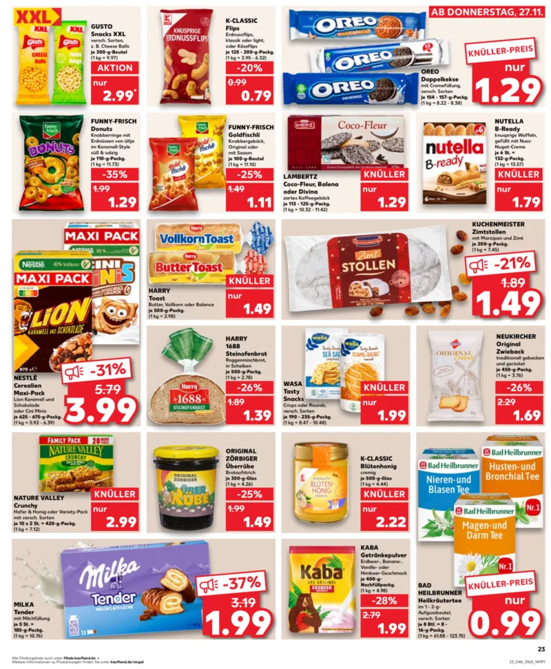 Kaufland Prospekt vom 01.12.2025, Seite 23