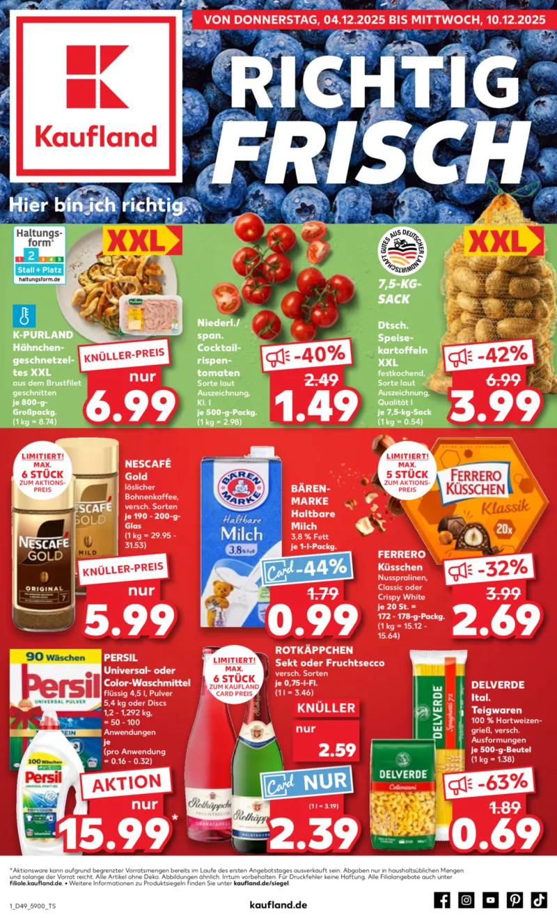 Kaufland Prospekt vom 04.12.2025, Seite 1
