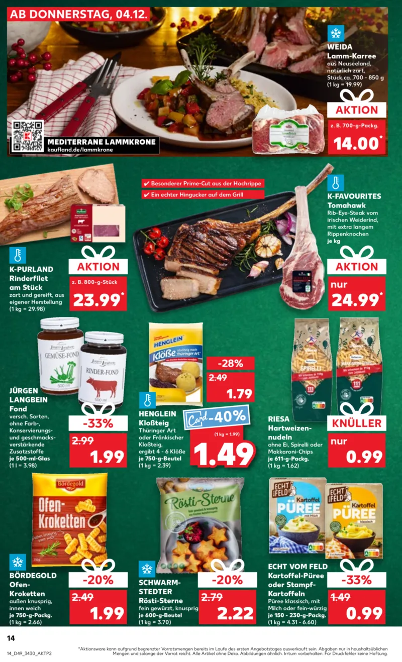 Kaufland Prospekt vom 04.12.2025, Seite 14