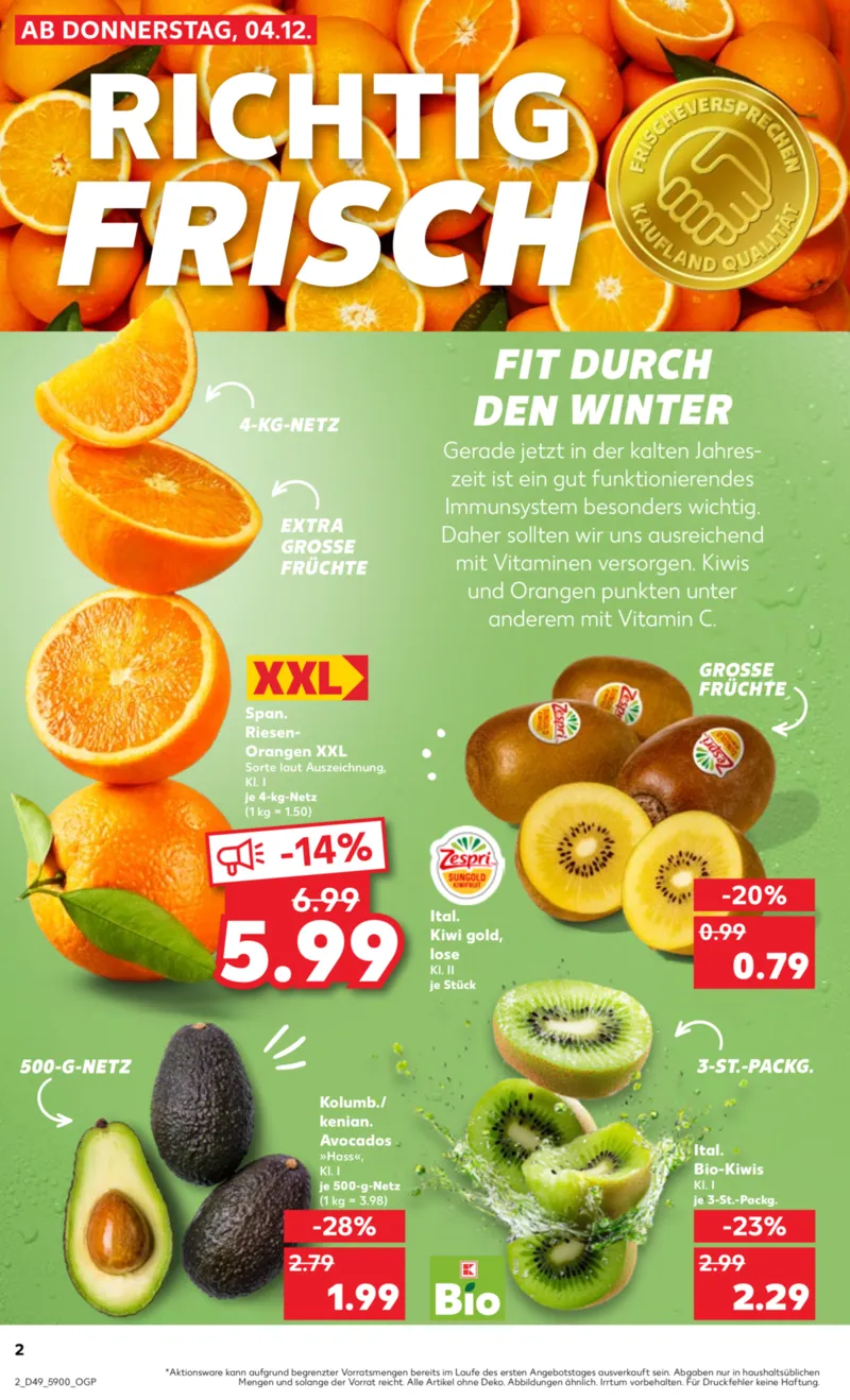 Kaufland Prospekt vom 04.12.2025, Seite 2