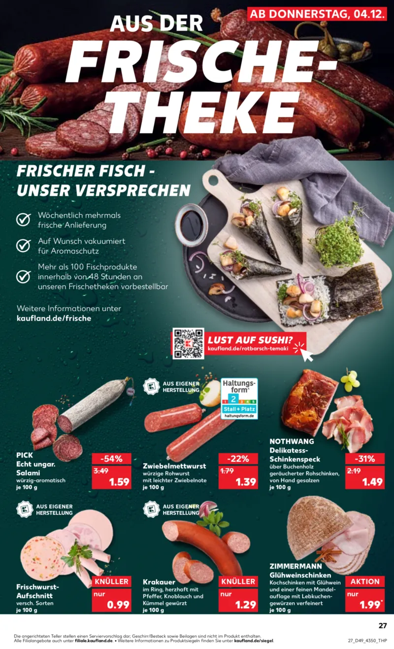 Kaufland Prospekt vom 04.12.2025, Seite 27