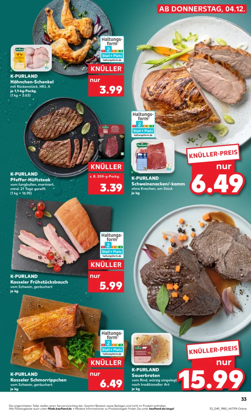 Kaufland Prospekt vom 04.12.2025, Seite 33