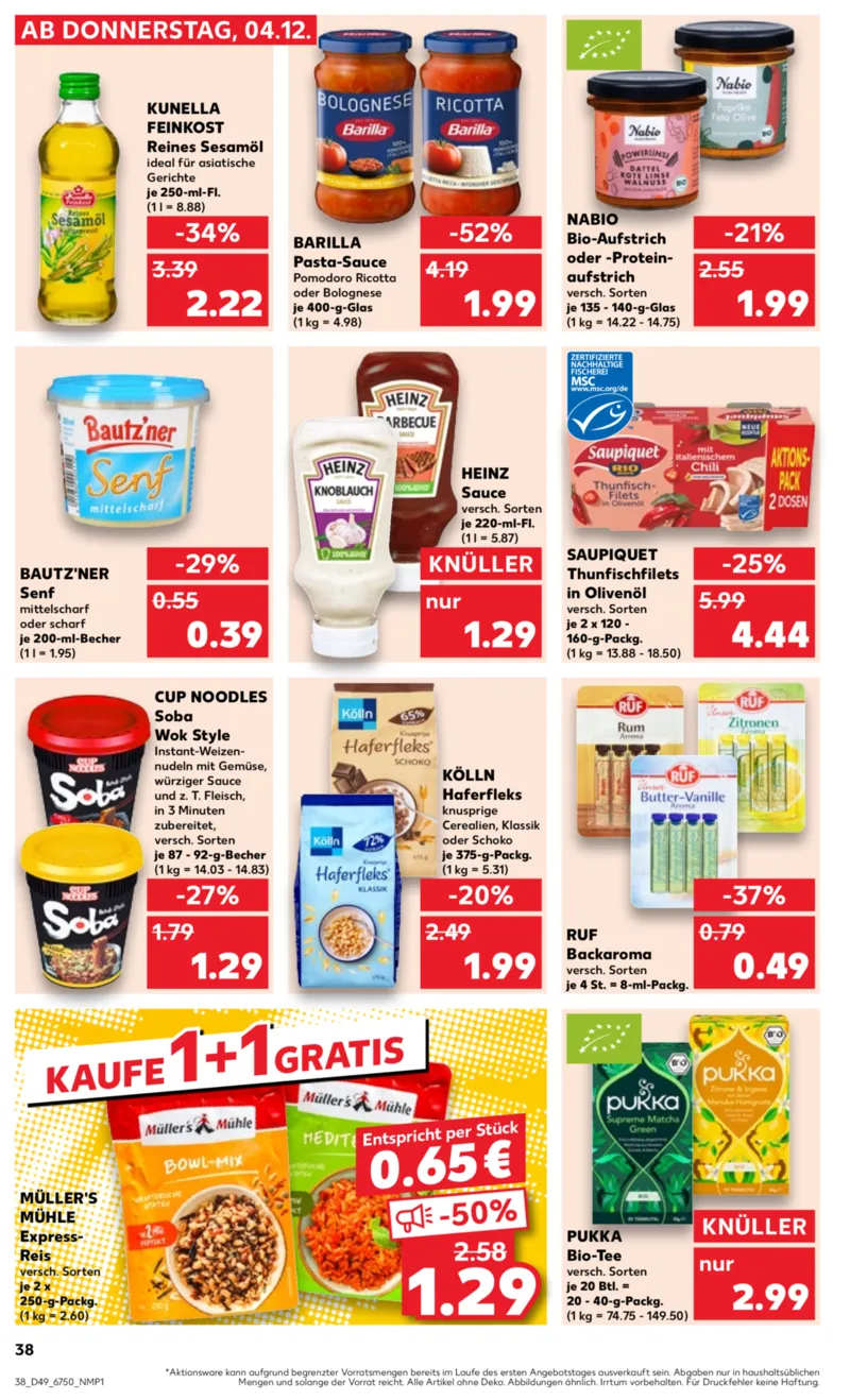 Kaufland Prospekt vom 04.12.2025, Seite 38