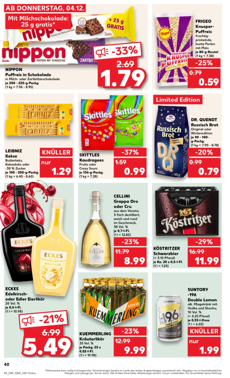 Kaufland Prospekt vom 04.12.2025, Seite 40