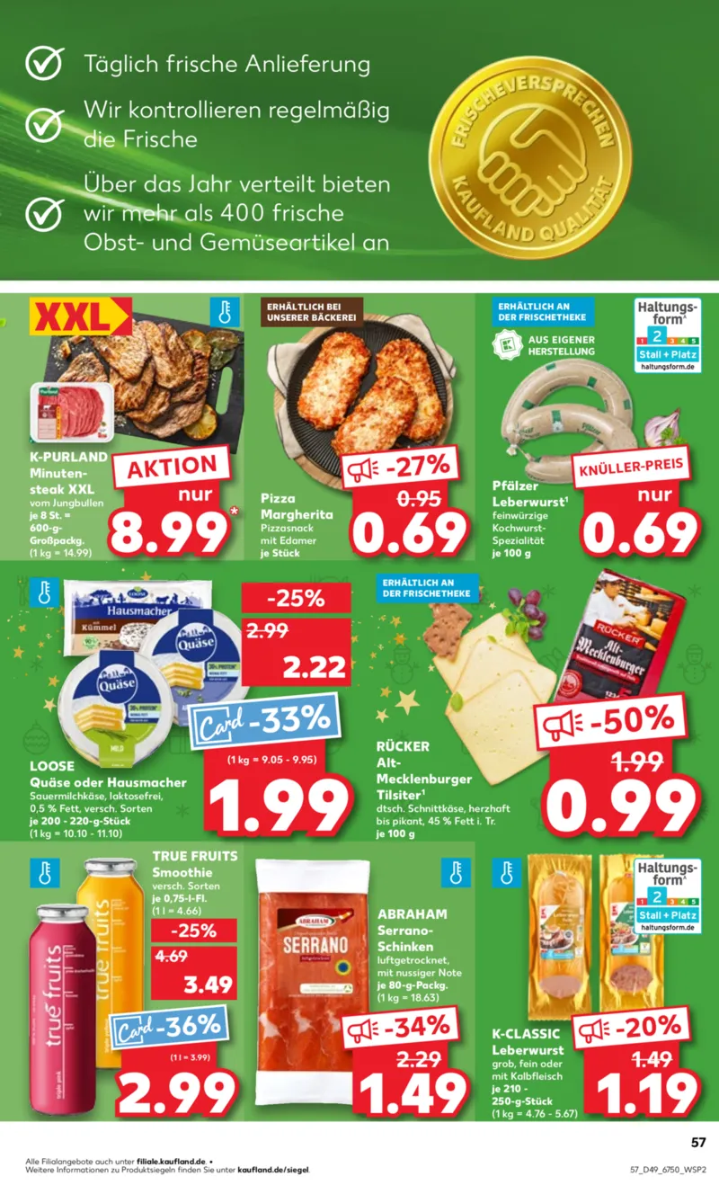 Kaufland Prospekt vom 04.12.2025, Seite 57