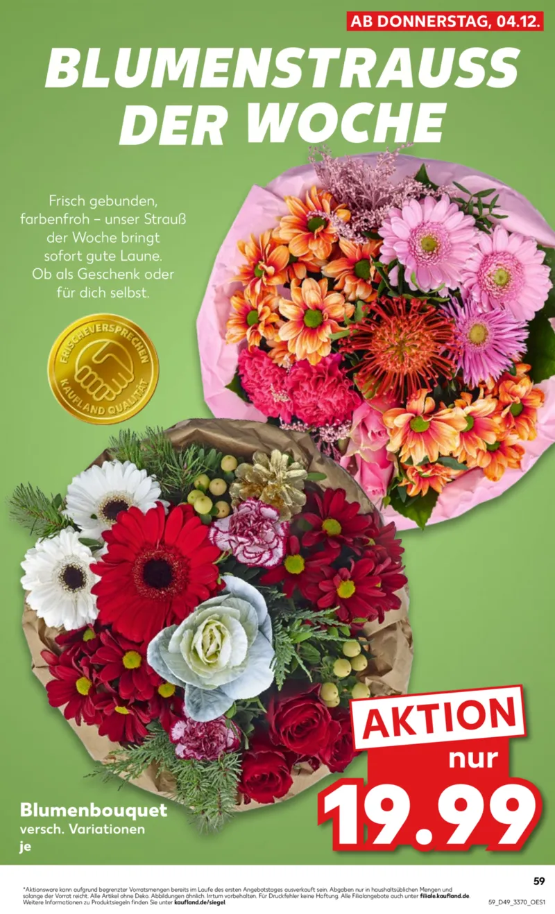 Kaufland Prospekt vom 04.12.2025, Seite 59