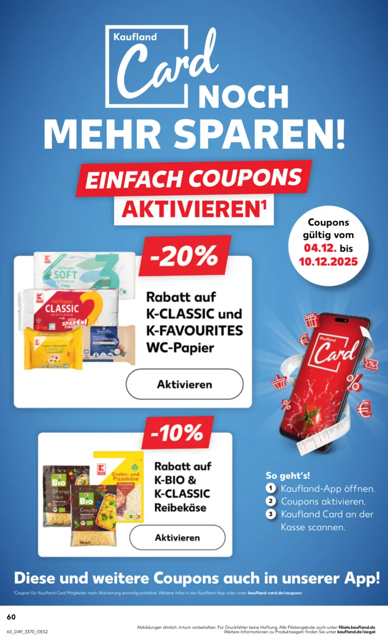 Kaufland Prospekt vom 04.12.2025, Seite 60