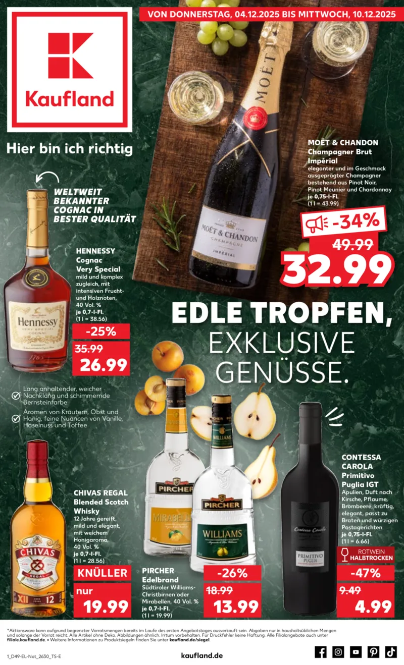 Kaufland Prospekt vom 04.12.2025, Seite 1