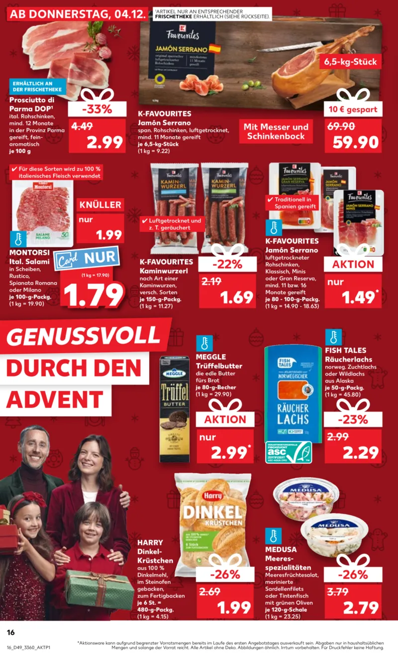 Kaufland Prospekt vom 07.12.2025, Seite 16