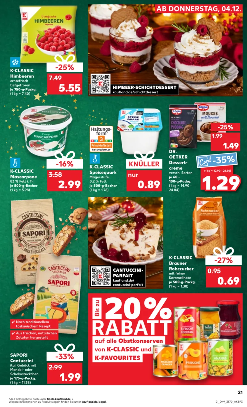 Kaufland Prospekt vom 07.12.2025, Seite 21