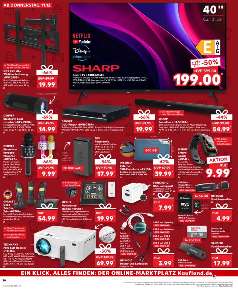 Kaufland Prospekt vom 11.12.2025, Seite 20