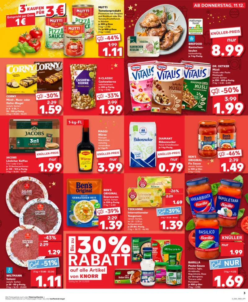 Kaufland Prospekt vom 11.12.2025, Seite 3
