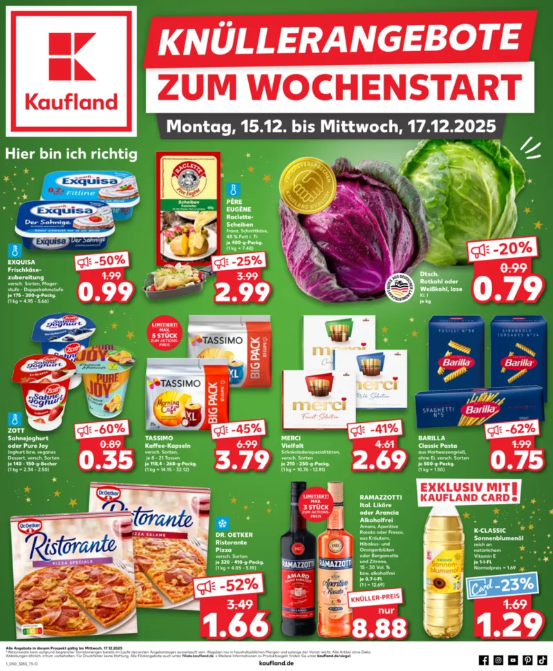 Kaufland Prospekt vom 14.12.2025, Seite 1
