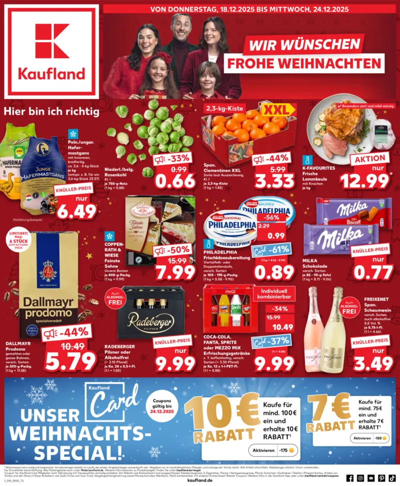 Kaufland Prospekt vom 18.12.2025, Seite 1