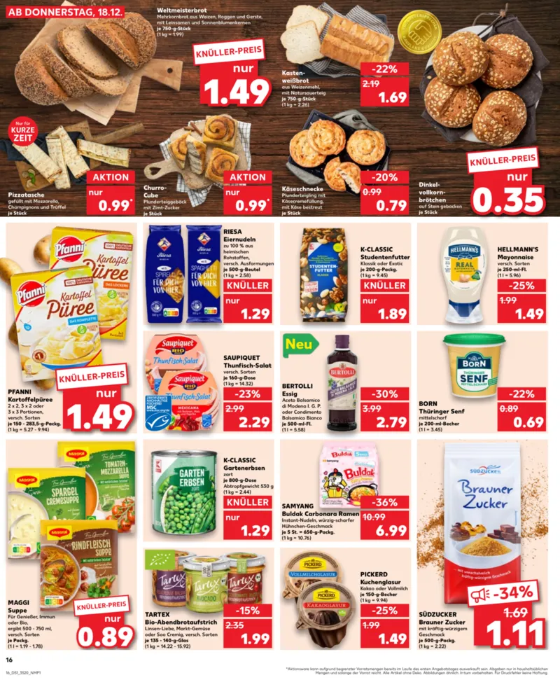 Kaufland Prospekt vom 18.12.2025, Seite 16