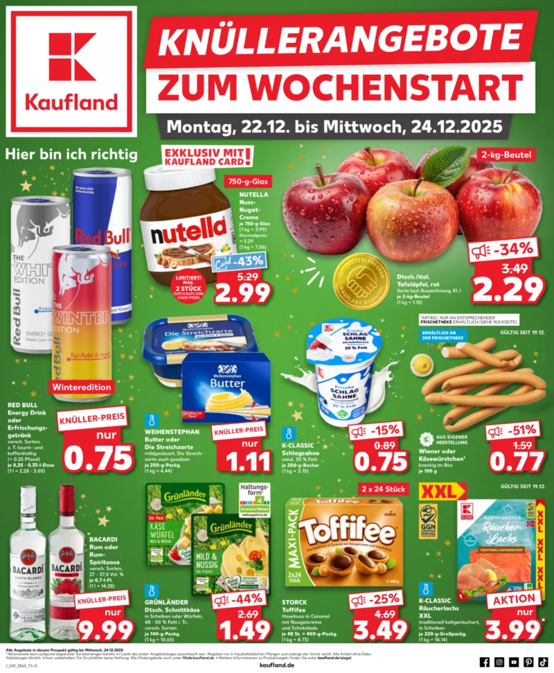 Kaufland Prospekt vom 21.12.2025, Seite 1
