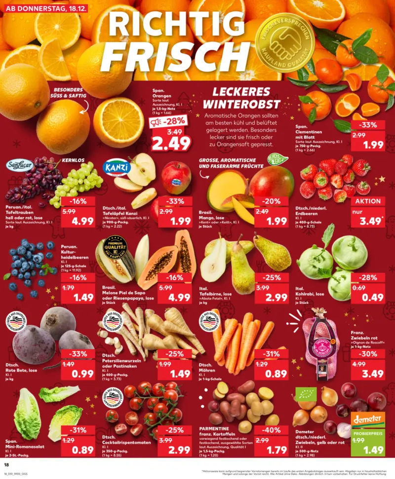 Kaufland Prospekt vom 21.12.2025, Seite 18
