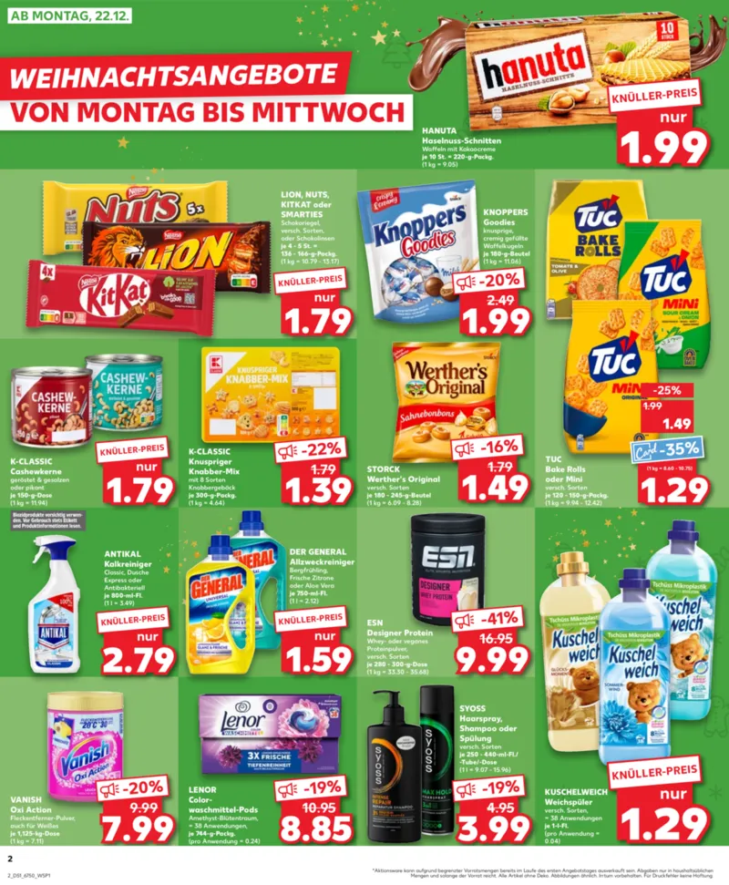 Kaufland Prospekt vom 21.12.2025, Seite 2