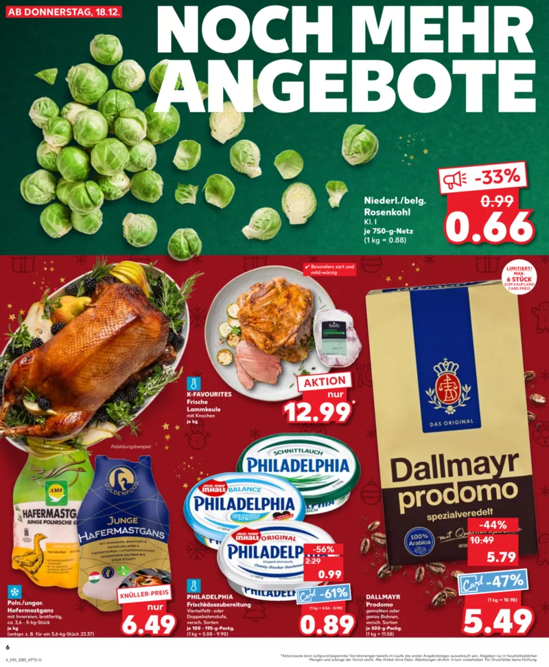 Kaufland Prospekt vom 21.12.2025, Seite 6
