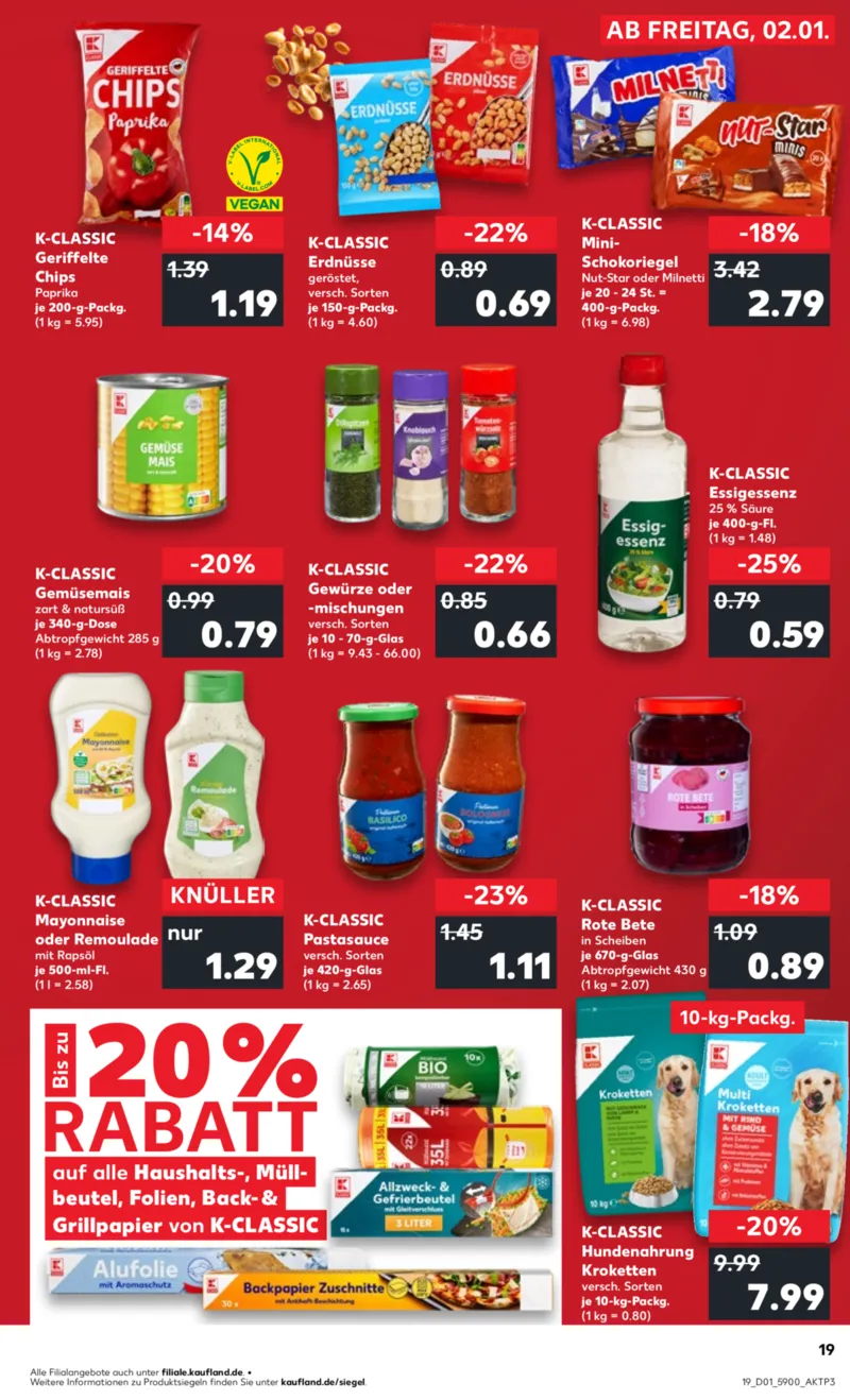 Kaufland Prospekt vom 02.01.2026, Seite 19