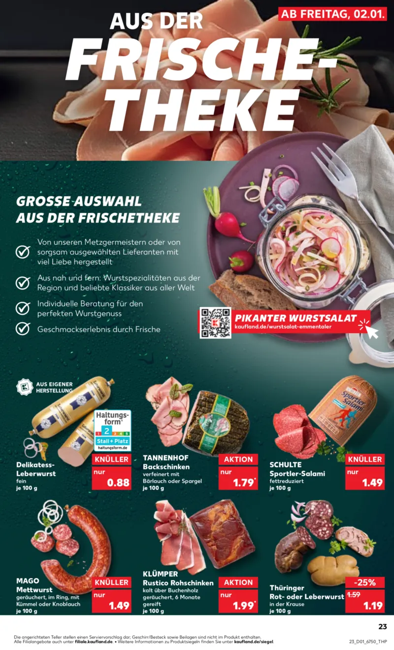 Kaufland Prospekt vom 02.01.2026, Seite 23