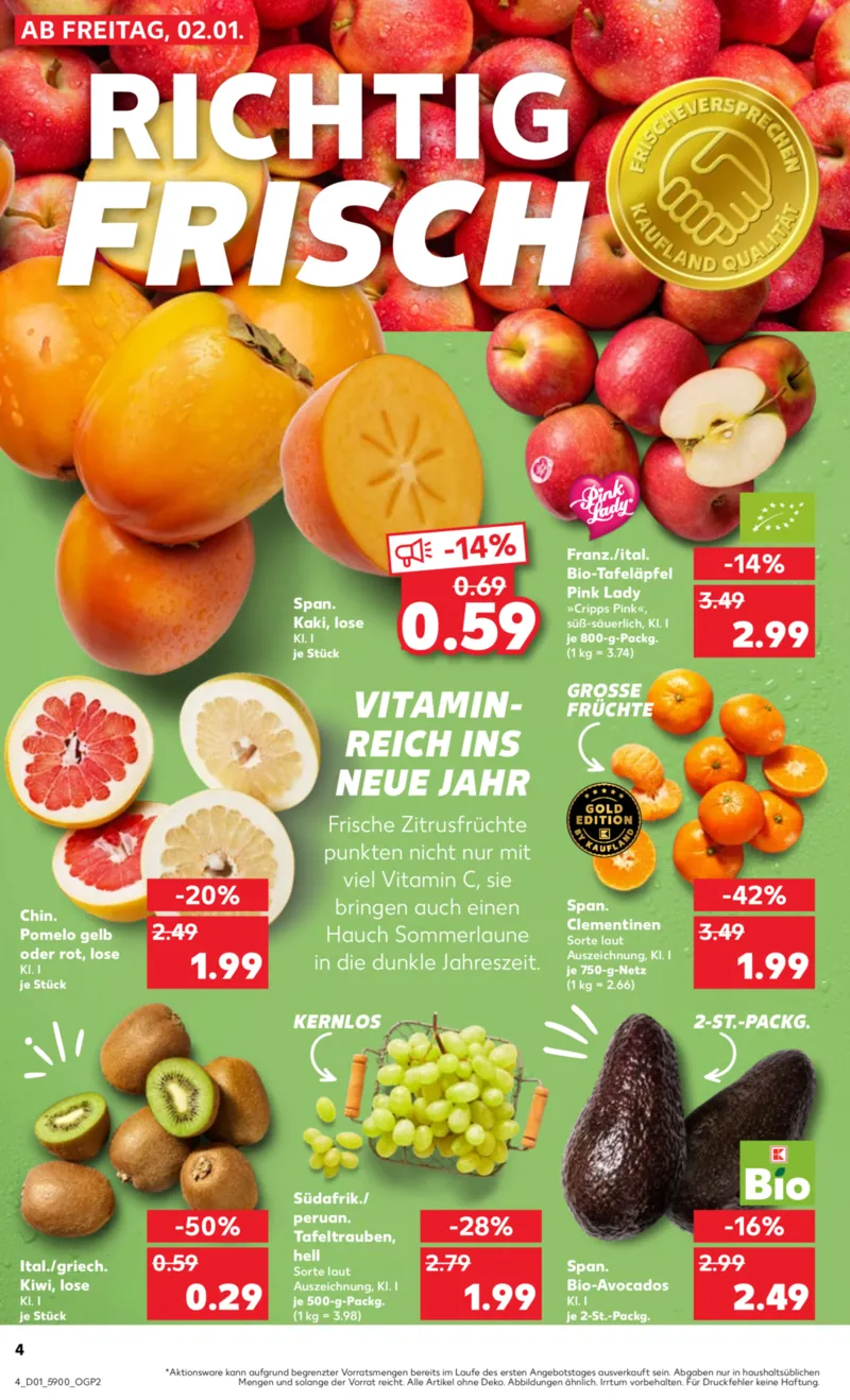 Kaufland Prospekt vom 02.01.2026, Seite 4