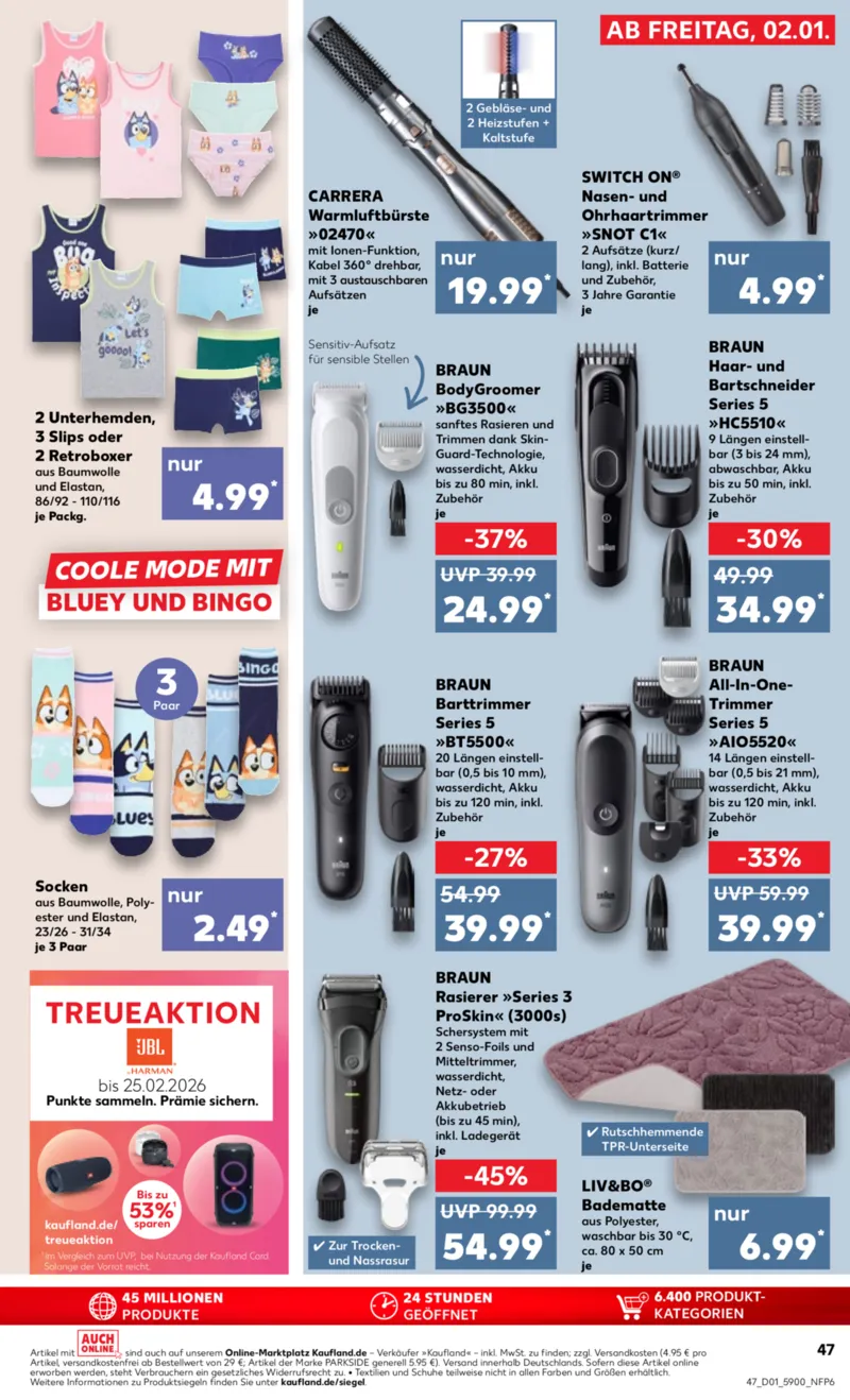 Kaufland Prospekt vom 02.01.2026, Seite 47