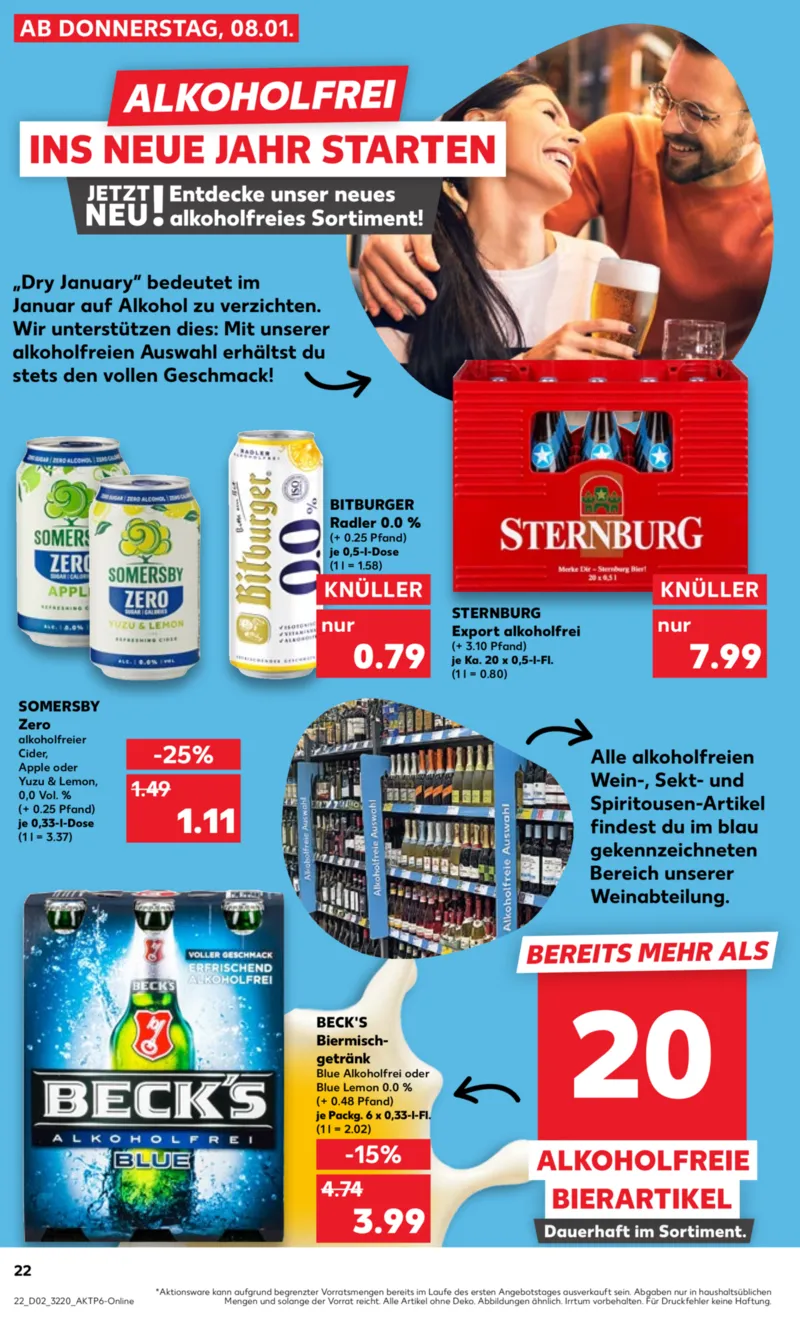 Kaufland Prospekt vom 08.01.2026, Seite 22