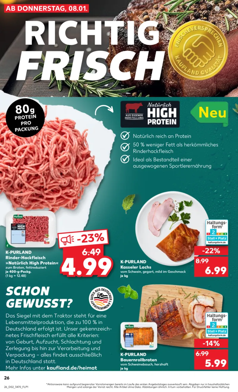 Kaufland Prospekt vom 08.01.2026, Seite 26
